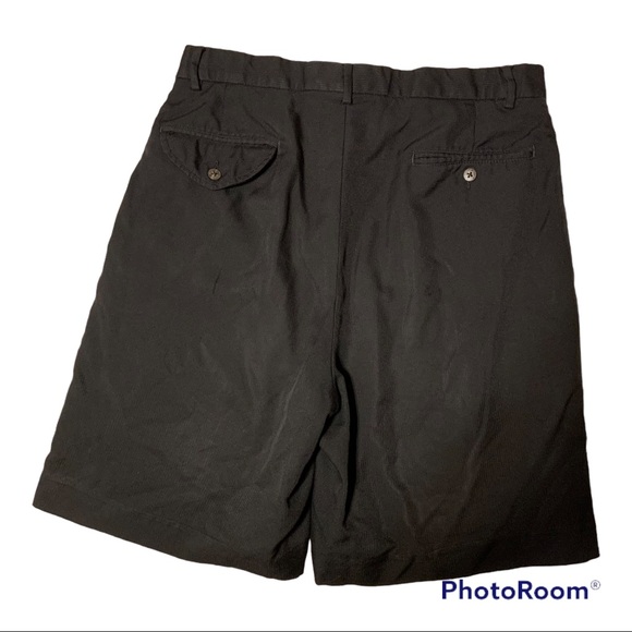 Polo Golf Ralph Lauren black pleated shorts, 32 - Picture 2 of 4